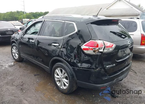 2015 Nissan Rogue Sv z USA, uszkodzony, nr VIN KNMAT2MT8FP530034